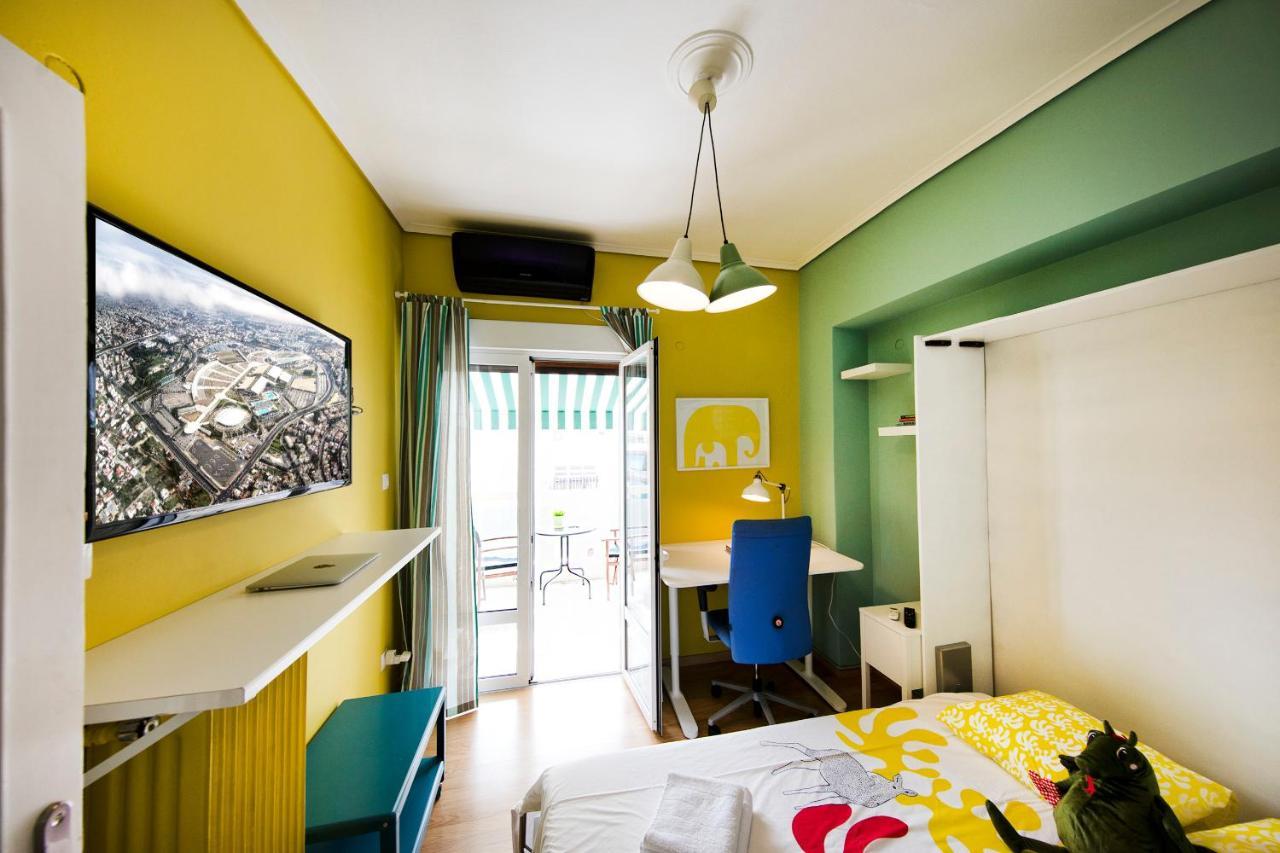 Startupper's Pad In Real Athenian Neighbourhood Daire *